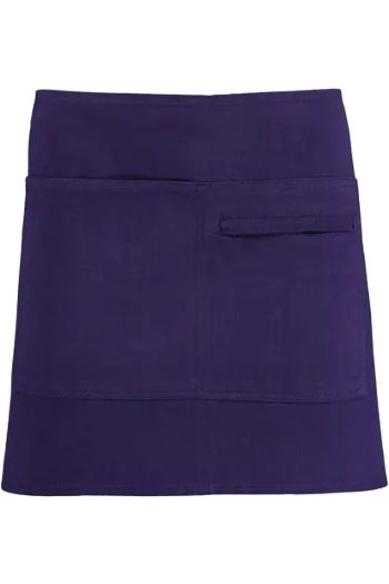 Short Superwash® 60º Bar Apron Unisex - Purple