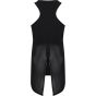 Tombo Ladies' open back vest black