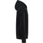 Kariban Sweat-shirt à capuche oversize en micropolaire recyclée unisexe black