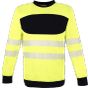 Korntex EOS Sweatshirt signal_yellow/black
