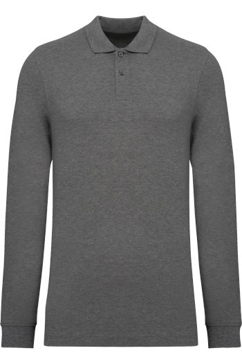 Image produit Polo piqué manches longues Bio180 homme