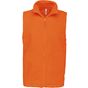 Kariban Luca - Gilet micropolaire homme orange