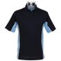 kustom kit Gamegear Track Polo navy/light_blue/white