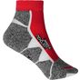 James&Nicholson Sport Sneaker Socks red/white