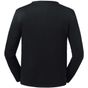 Russell-pure-organic Men's Pure Organic Long Sleeve Tee black