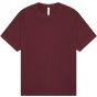 Bella + Canvas Unisex 6 oz heavyweight tee maroon