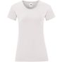 fruit of the loom Ladies Iconic 150 T blanc