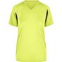James&Nicholson Ladies' Running-T fluo_yellow/black