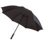 L-merch Windproof Fibreglass Umbrella With Soft Handle black