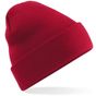 Beechfield Bonnet original à revers Polylana® rouge classique