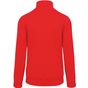 Kariban Sweat-shirt col zippé red