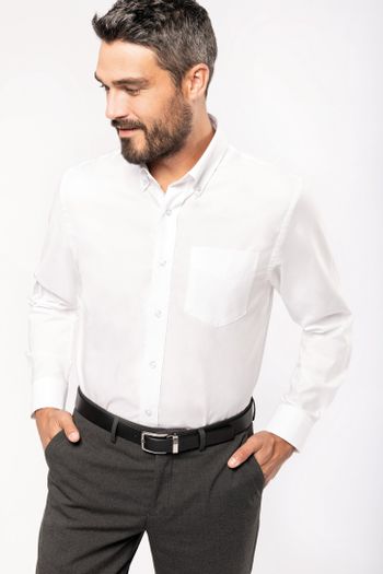 Image produit Chemise Oxford manches longues