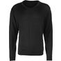 Premier Pull col V pour homme black