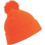 Result Junior pompon beanie fluorescent_orange