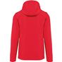 Kariban Veste Softshell 3 couches à capuche avec manches amovibles unisexe red