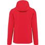 kariban Veste Softshell 3 couches à capuche avec manches amovibles unisexe red