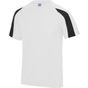AWDis Just Cool Contrast cool T arctic_white/jet_black
