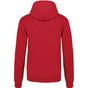 Kariban sweat-shirt capuche contrastée femme red/white
