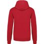 kariban sweat-shirt capuche contrastée femme red/white