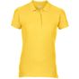 Gildan Premium Cotton Ladies` Double Piqué Polo daisy