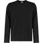 Kustom Kit Fashion Fit Long Sleeve Tee Black