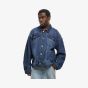 Build Your Brand Heavy Ounce Boxy Denim Jacket