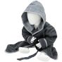 A&R Peignoir Babiezz® Graphite / Anthracite grey