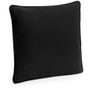 Westford Mill Housse de coussin à bord passepoilé en coton issu du commerce équitable natural/black