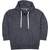 mantis Men's Superstar zip-through hoodie charcoal_grey_melange