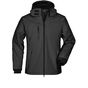 James&Nicholson Men's Winter Softshell Jacket black