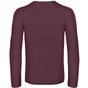 B&C Collection #E190 LSL burgundy