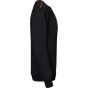 WK Designed To Work Sweat-shirt Day To Day zip poche contrastée unisexe black/orange