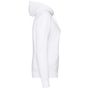 fruit of the loom Classic Hooded Sweat Lady-Fit blanc