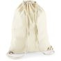 Westford Mill Sac de gym en coton recyclé natural