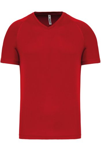 Image produit T-shirt de sport manches courtes col v homme