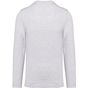 kariban T-shirt homme manches longues encolure ronde ash_heather