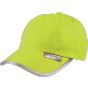 Result Casquette avec bordures réfléchissantes fluorescent_yellow