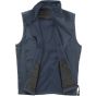 Result Mens printable softshell bodywarmer navy