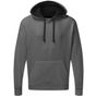 SG Originals Contrast Hooded Sweatshirt Men grey/black