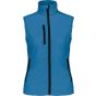 Kariban Bodywarmer softshell femme aqua_blue