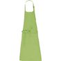 Kariban Tablier avec poche en coton Bio lime