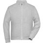 James&Nicholson Men´s Doubleface Work Jacket -SOLID- grey_heather