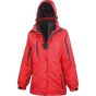 Result Womens 3-in-1 journey jacket red/black