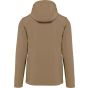 Kariban Veste Softshell 3 couches à capuche avec manches amovibles unisexe camel