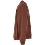 Build Your Brand Loose Fit Sweatshirt Chocolate brown