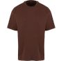 New Morning Studios Oversized jersey tee chocolate_brown