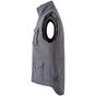Velilla Gilet matelassé bicolore multipoches grey/lime