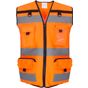 Yoko Gilet haute visibilité rip stop hi_vis_orange