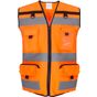 yoko Gilet haute visibilité rip stop hi_vis_orange