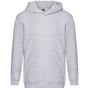 fruit of the loom Premium Hooded Sweat Kids heather_grey